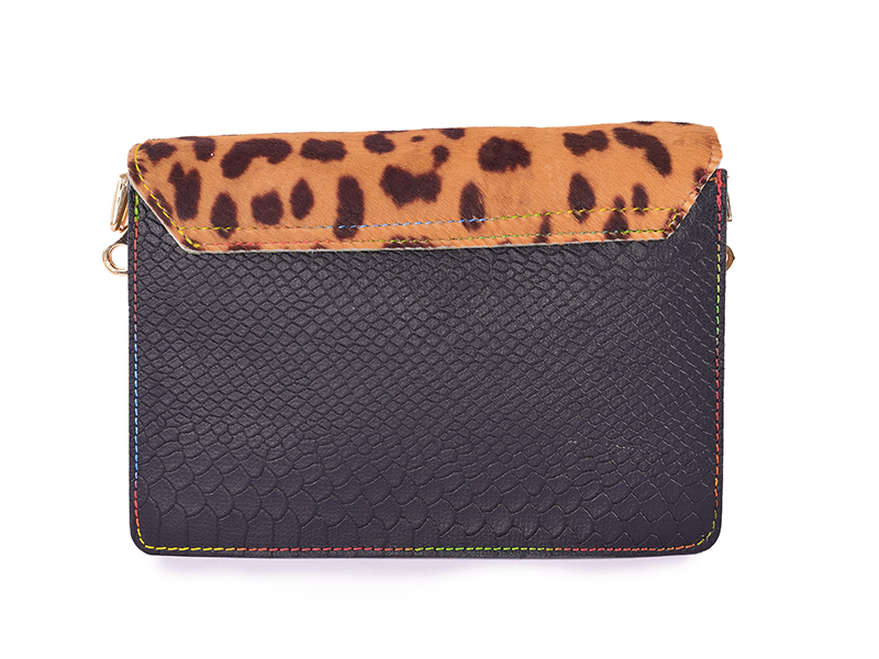 Sunday Bag - Borsa a tracolla in pelle patchwork